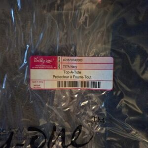 Thirty-One Navy Top-A-Tote Cover NIB